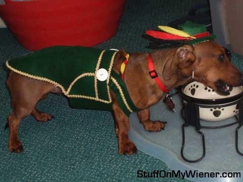 Kurtzenbeine in his lederhosen.