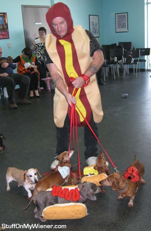 Rocky, Junior, Chase, Wally, Freddy, and dad Chris.