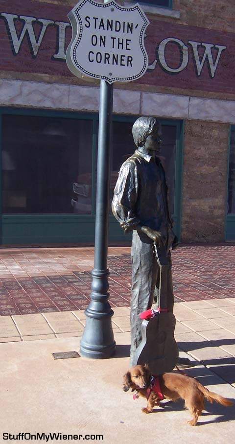 Macsen in Winslow Arizona.