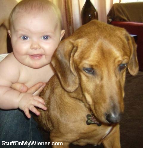 Stanley with Audrey behind him.
