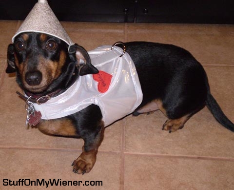 Schultz as the Tin Man.