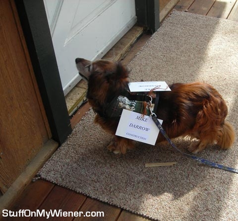 Ollie the traveling salesman.