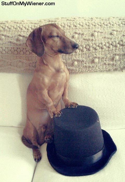 Owen as Abraham Lincoln.