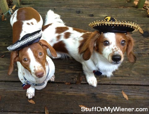 Kody and Lilly in Sombreros